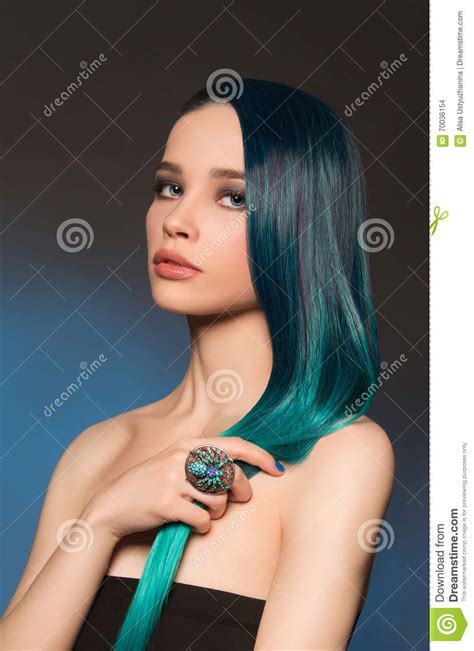 Blue Haired Girl Nude Telegraph