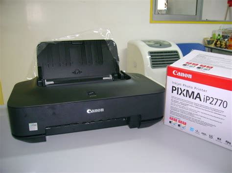 2pl ink droplets, 4800 x 1200dpi resolution and chromalife 100+ make certain crisp, sharp text and also colour printing that lasts. Printer Canon Pixma iP2770 ~ IT sMart Computer