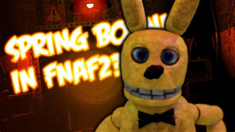 Spring Bonnie Jumpscare Found In Five Nights At Freddys 2 Edit