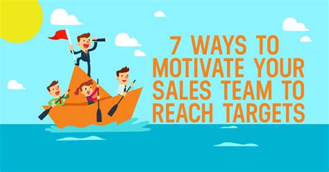 7 Strategies To Motivate Your Sales Team To Reach Targets More Targets