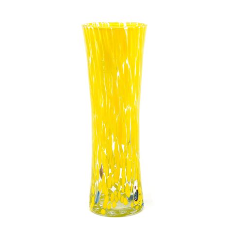 Murano Glass Bud Vase Contemporary Made In Italy