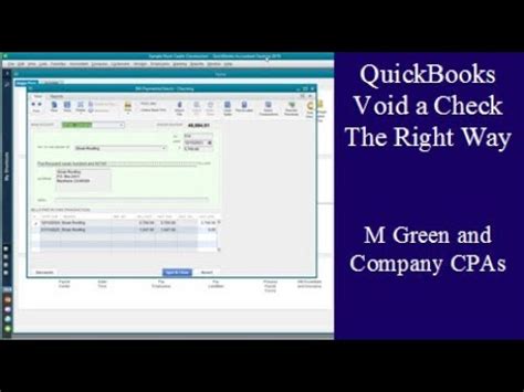 When the check hasn't been cashed, and wasn't included in your previous reconciliation, you can void it by following the steps below quickbooks team. How to Void a Check in QuickBooks - YouTube