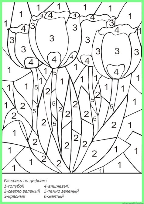 Рисуем по цифрам милых зверят и персонажей. Раскраска С Цифрами Для Детей 5 Лет