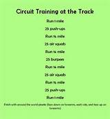 Photos of Circuit Training Programs