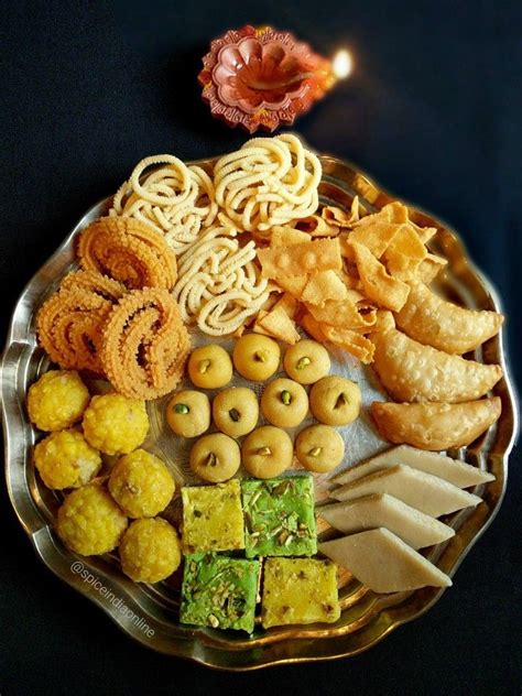 Diwali Sweets And Snacks Diwali Food Food Platters Food