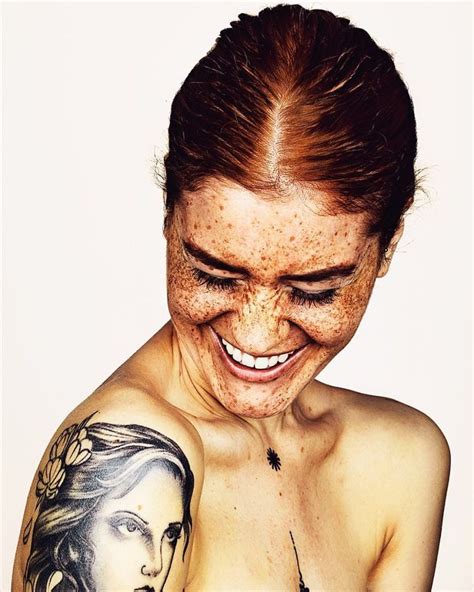 The Beauty Of The Freckles By The Photographer Brock Elbank Portrait