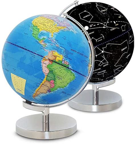 Buy Qplus Illuminated World Globe With Stand Educational T Kids