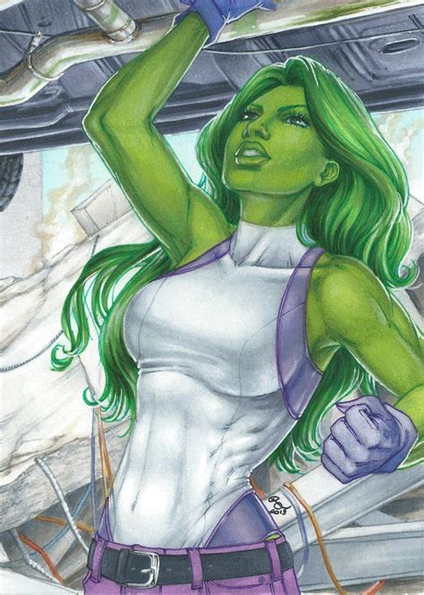Women Of Marvel She Hulk By Dangerous Beauty778 Deviantart Com On