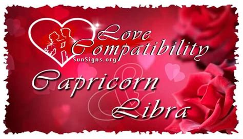 Capricorn Libra Love Compatibility Sunsignsorg