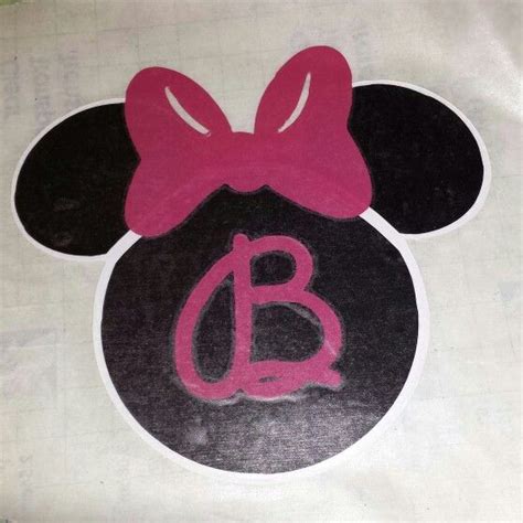 Making a vinyl car window decal by hand. Minnie Mouse Car Decal Cricut Cartridges (mickey and ...