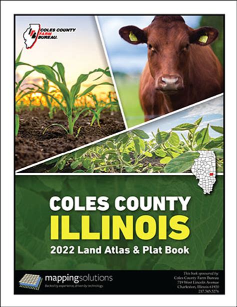 Coles County Illinois 2022 Ebook Pro Mapping Solutions