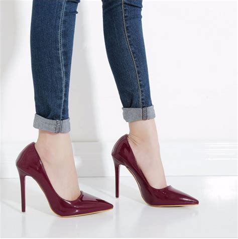 Classic Women Sexy Stilleto Office High Heels Pumps Shoes Pointed Toe