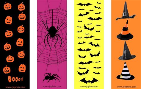 Halloween Bookmarks Free Printable