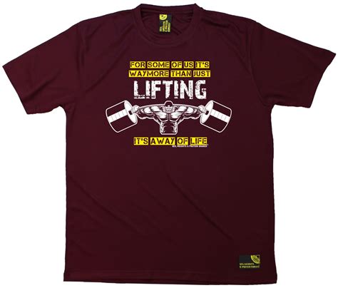 men sex weights and protein shakes lifting a way of life dry fit sports t shirt ebay