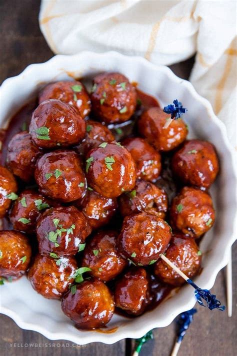 Stovetop Grape Jelly And Spicy Bbq Meatball Recipe