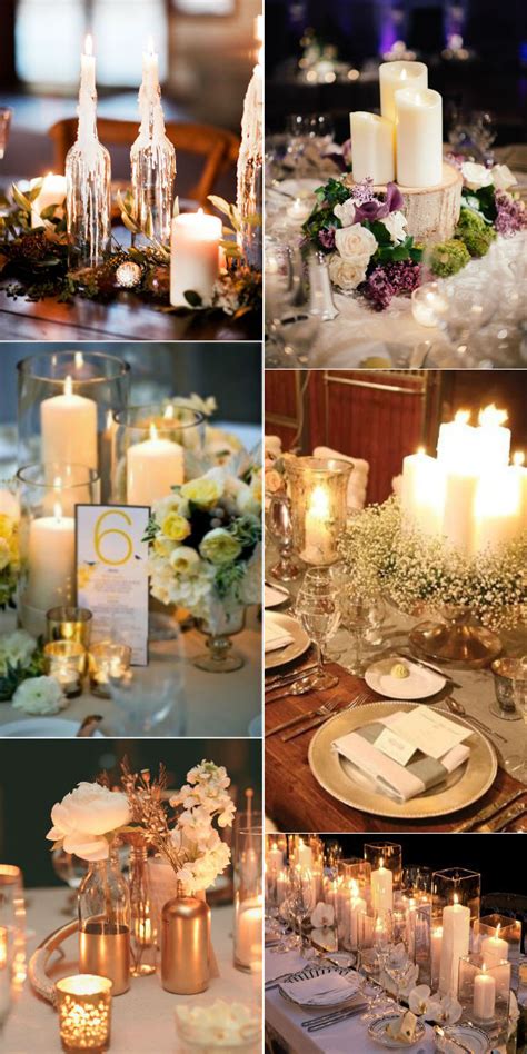 36 Stunning Wedding Ideas With Candles