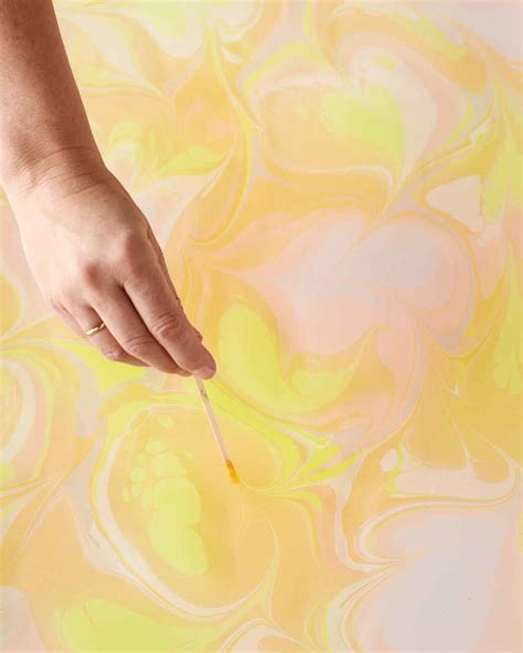 The Method Of Marbling Martha Stewart