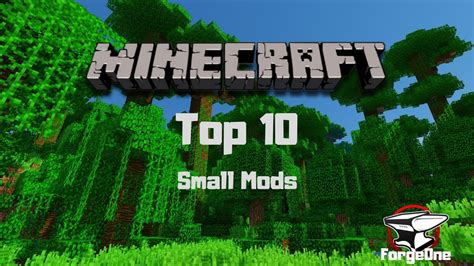 Minecraft Top 10 Small Mods Youtube
