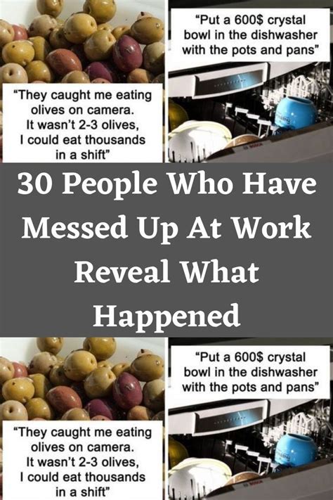 30 People Who Have Messed Up At Work Reveal What Happened Artofit