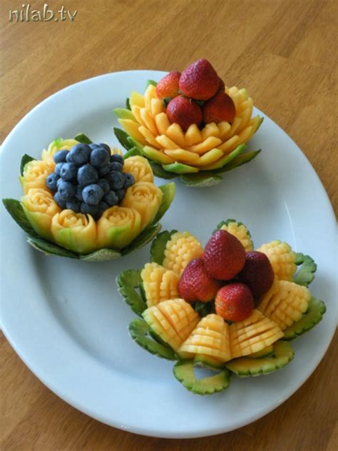 Nilabcooking Food Decoration Ideas Food Carving Fruit Carving Buffet