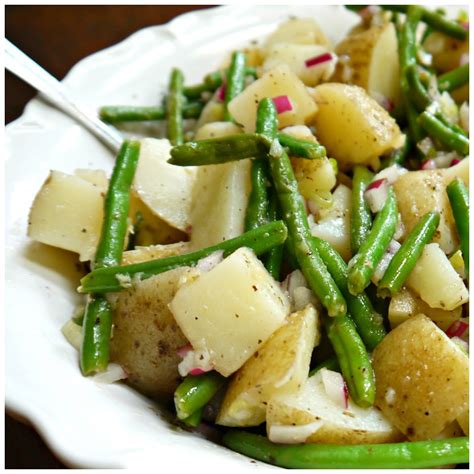 Potato And Green Bean Salad Green Bean Salad Recipes Barbecue Side