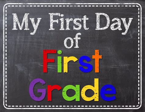 Welcome To First Grade Sign Freebie