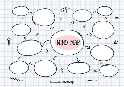 Hand Drawn Mind Map Vector 104661 Vector Art At Vecteezy