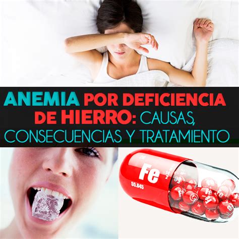 Anemia por deficiencia de hierro causas consecuencias y tratamiento La Guía de las Vitaminas