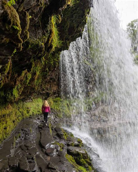 Four Waterfalls Walk A Walk Behind Waterfall And Stunning Wild Swimming
