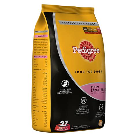 Recommended dog food by breeds. Pedigree Dog Food Puppy Large Breed Professional - 3 Kg ...