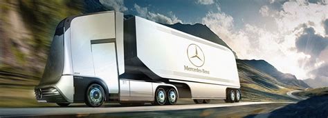 Mercedes Benz Semi Autonomous Truck Concept Wordlesstech