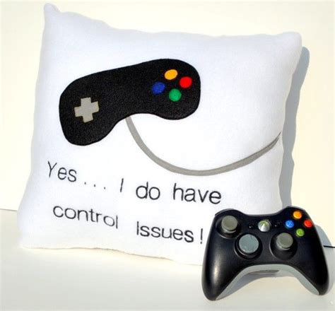 Computer Gamer Pillow Ooo Gimmie Game Controller Pillows Video