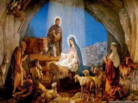 Christmas Nativity Backgrounds Wallpaper Cave