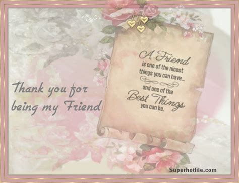 Thanks For Being My Friend Pictures Photos And Images For Facebook