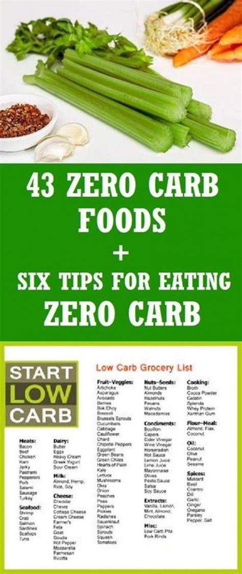 Here Are 43 Zero Carb Foods And Six Tips For Eating Zero Carb Zero