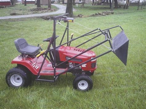 Diy Lawn Mower Lift Garden Tractor Lift Diy Diaz