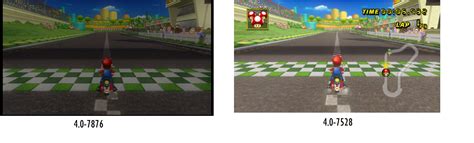 Emulator Issues #8999: Mario Kart Wii - black layer in time trials mode ...