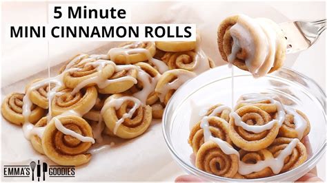 5 Minute Mini Cinnamon Rolls Easy Cinnamon Rolls Recipe