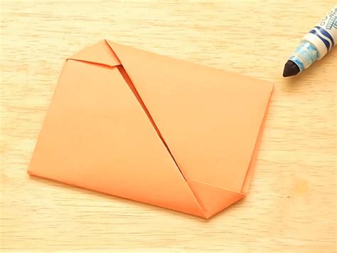 2 Easy Ways To Fold An Origami Envelope Wikihow