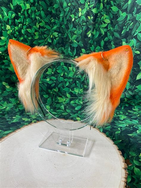 Orange Cat Ears Cryptid Cuties