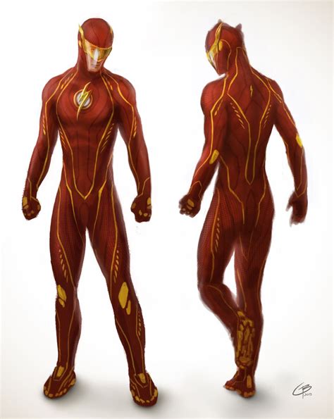 Live Action Flash Suit Concept Flash Costume The Flash