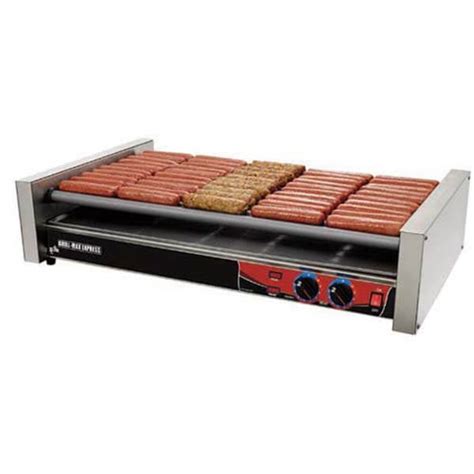 Star X75 Grill Max Express Roller Grills With Slanted Top
