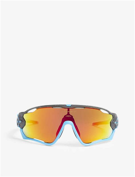 Oakley Oo9290 Jawbreaker Wrap Around Sunglasses