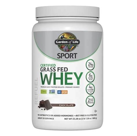 Garden Of Life Sport Certified Grass Fed Whey Protein Nsf Certified