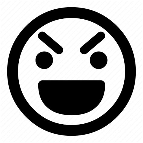 D Emoticon Emoticons Evil Grin Happy Smiley Icon