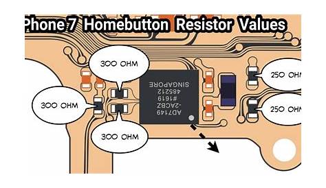 iphone 7 home button schematic