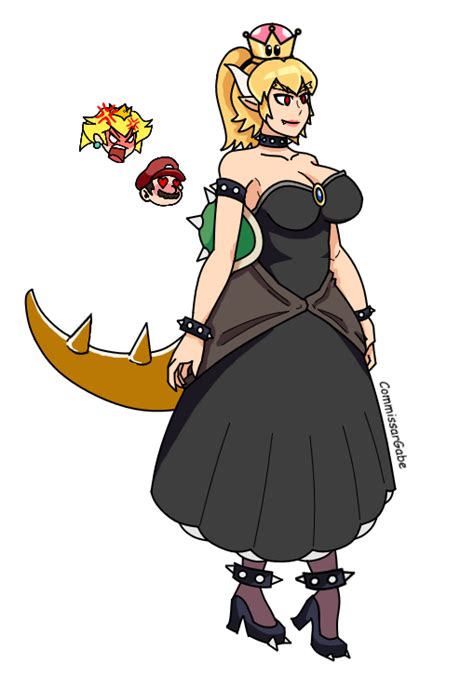 Bowsette Is Our New Princess By Commissargabe On Deviantart