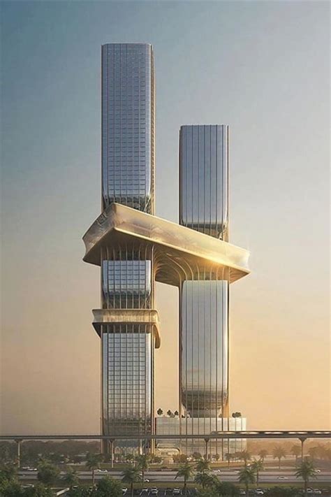 Dubai Towers Architecture Building Skyscraper Architecture Modern