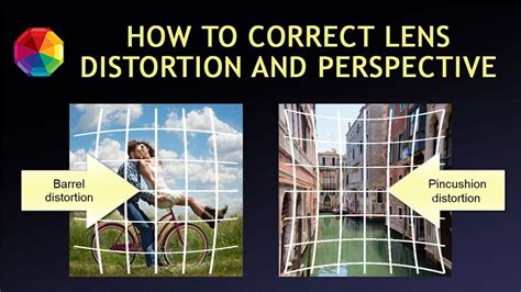 How To Correct Lens Distortion And Perspective In Photoworks Youtube