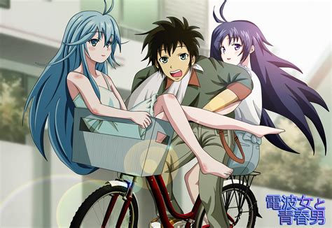 Wallpaper Ilustrasi Anime Gambar Kartun Denpa Onna Untuk Seishun